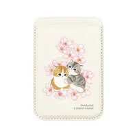 mofusand x Hibiya-Kadan MagSafe-Compatible Card Wallet (Spring)