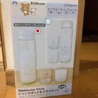 Tumbler, Glass - RILAKKUMA / Rilakkuma