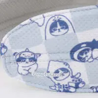mofusand Neck Cooler Marine Life Meow Blue