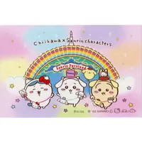 Plastic Folder (Clear File) - Badge - Chiikawa / Chiikawa & Usagi & Hachiware