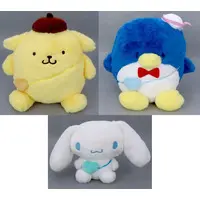 Plush - Sanrio / TUXEDOSAM & Pom Pom Purin & Cinnamoroll