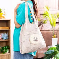 Chiikawa Movie "Chiikawa" Eco Bag w/Pouch (Shimajiro)