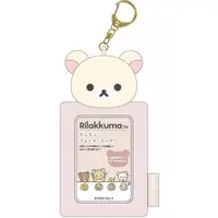 Key Chain - Card case - RILAKKUMA / Korilakkuma