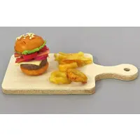 Trading Figure - Super Precision Resin Clay American Diner on Woodboard