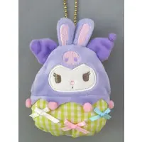 Coin Case - Plush Key Chain - Sanrio / Kuromi