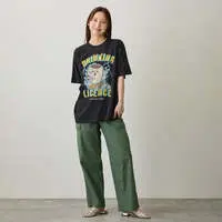 Chiikawa T-shirt DRINKING LICENCE (Black) - XL