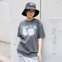 Chiikawa T-shirt TURN IT UP (Charcoal) - L