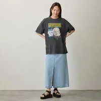 Chiikawa T-shirt STAY COOL (Charcoal) - XL