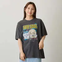 Chiikawa T-shirt STAY COOL (Charcoal) - XL
