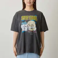 Chiikawa T-shirt STAY COOL (Charcoal) - XL