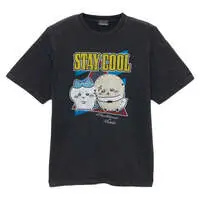 Chiikawa T-shirt STAY COOL (Charcoal) - XL