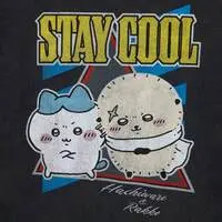 Chiikawa T-shirt STAY COOL (Charcoal) - XL