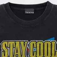 Chiikawa T-shirt STAY COOL (Charcoal) - XL
