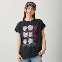 Chiikawa Wide Sleeveless FRIENDS ABOVE ALL (Black) - M