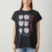 Chiikawa Wide Sleeveless FRIENDS ABOVE ALL (Black) - M