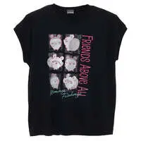 Chiikawa Wide Sleeveless FRIENDS ABOVE ALL (Black) - M