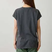 Chiikawa Wide Sleeveless FOCUSED ON FOOD (Charcoal) - M