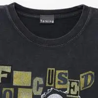 Chiikawa Wide Sleeveless FOCUSED ON FOOD (Charcoal) - M