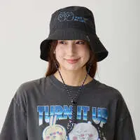 Chiikawa Nylon Hat DON'T BE LATE (Black)