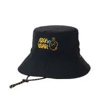 Chiikawa Nylon Hat ROCK 'N' USAGI (Black)