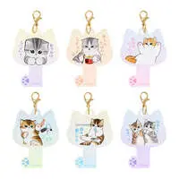 mofusand I Want to Interrupt Your Outing, Meow! Trading I Won't Give You the Key, Meow! Key-Shaped Acrylic Charm (6 Types)