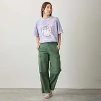 mofusand T-Shirt MEOW’N’ROLL Purple - L