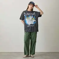 mofusand T-Shirt CLAW YOUR WAY OUT Charcoal - XL