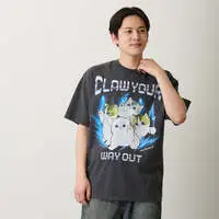 mofusand T-Shirt CLAW YOUR WAY OUT Charcoal - XL
