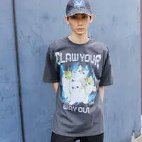 mofusand T-Shirt CLAW YOUR WAY OUT Charcoal - M