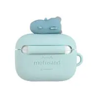 mofusand AirPods Pro 3-Compatible Silicone Case (Shark Meow)