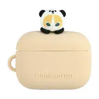 mofusand AirPods Pro 3-Compatible Silicone Case (Panda Meow)