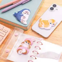 mofusand Large Puffy Sticker (Rabbit Meow)