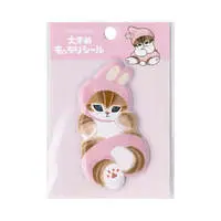 mofusand Large Puffy Sticker (Rabbit Meow)