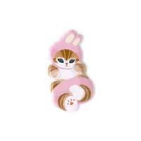 mofusand Large Puffy Sticker (Rabbit Meow)