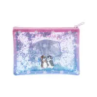 mofusand I Want to Interrupt Your Outing, Meow! Shakeable Flat Pouch