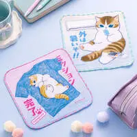 mofusand I Want to Interrupt Your Outing, Meow! Mame-Mame Gauze Hand Towel (It's Hot Outside!)