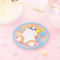 mofusand I Want to Interrupt Your Outing, Meow! Rubber Coaster