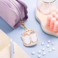 mofusand I Want to Interrupt Your Outing, Meow! Lenticular Key ring