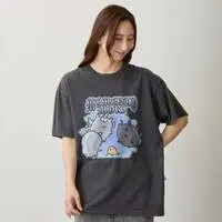 Nagano Characters T-shirt MEMENTO MORI Charcoal - XL
