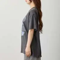 Nagano Characters T-shirt MEMENTO MORI Charcoal - XL
