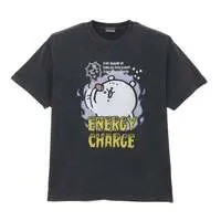 Nagano Characters T-shirt ENERGY CHARGE Charcoal - L