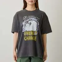 Nagano Characters T-shirt ENERGY CHARGE Charcoal - L
