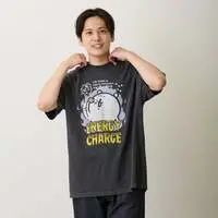 Nagano Characters T-shirt ENERGY CHARGE Charcoal - L