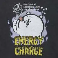 Nagano Characters T-shirt ENERGY CHARGE Charcoal - L