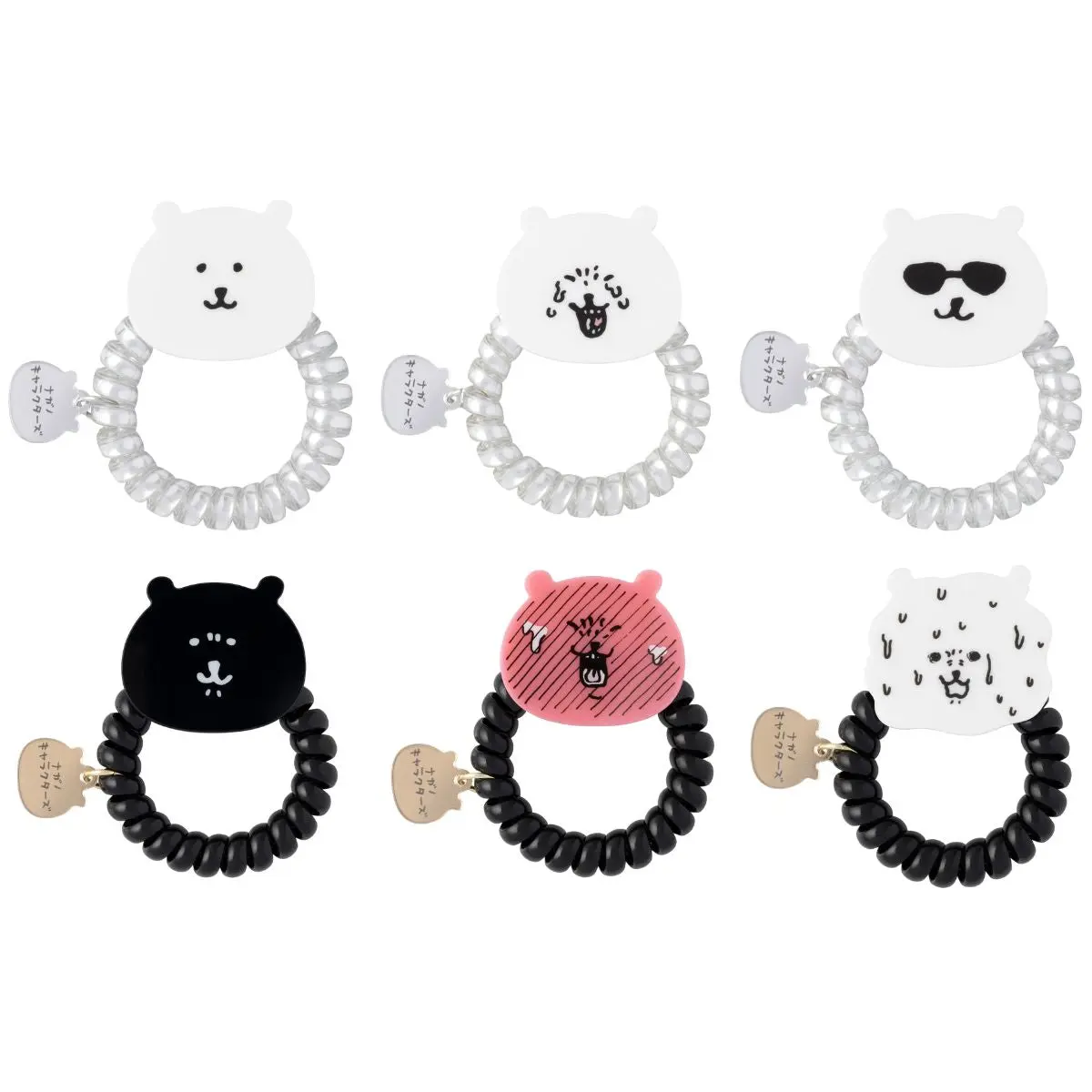 Nagano Characters Trading Coil Hair Tie (6 Types)