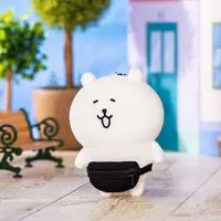 Nagano Characters Joke Bear with Waist Pouch Mascot