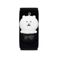 Nagano Characters Shoulder Cover with Plush (Joke Bear - Detachable)