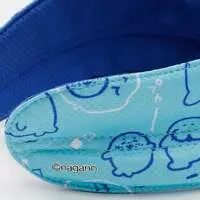 Nagano Characters Neck Cooler "Floating" Azarashi & Manatee Blue