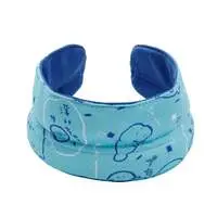 Nagano Characters Neck Cooler "Floating" Azarashi & Manatee Blue