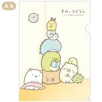 Stationery - Plastic Folder (Clear File) - Sumikko Gurashi
